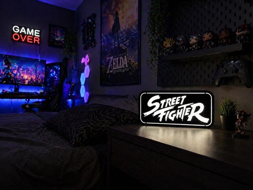 Street fighter lampe gamer - fighter,
